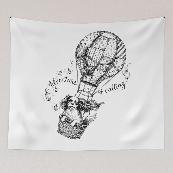 Item preview, Cavalier Sky Navigator - Cavalier King Charles Spaniel Dog designed and sold by bapupa.