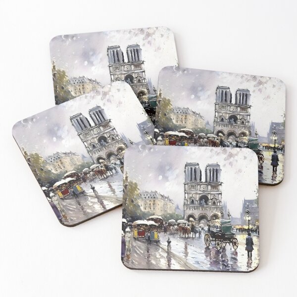 Item preview, Notre-Dame in the Belle Époque - 16 designed and sold by artdesignsnow.