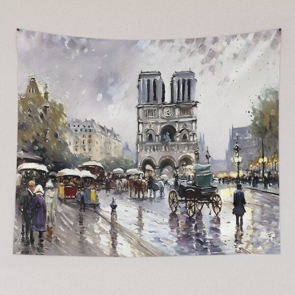 Item preview, Notre-Dame in the Belle Époque - 16 designed and sold by artdesignsnow.