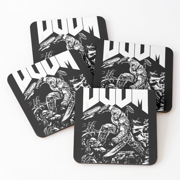 Item preview, Dooms Barons Pixelated Character With Logo Video Game designed and sold by SamuelHein.