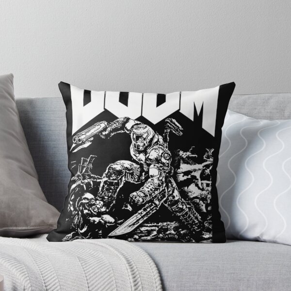 Item preview, Dooms Barons Pixelated Character With Logo Video Game designed and sold by SamuelHein.
