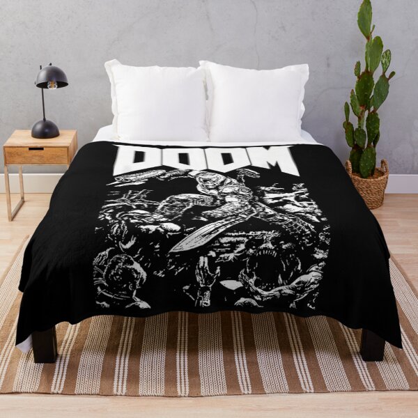 Item preview, Dooms Barons Pixelated Character With Logo Video Game designed and sold by SamuelHein.