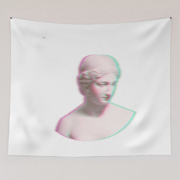Item preview, Vaporwave Glitched Greek Statue Bust designed and sold by fzufqbqyp0.