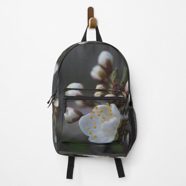 Item preview, White Spring Blossoms Macro – Delicate Morning Bloom designed and sold by vikko-art.