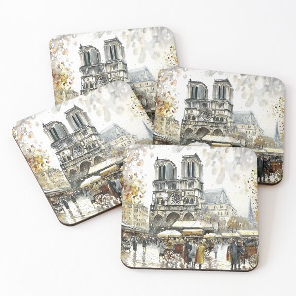 Artikelvorschau, Notre-Dame in der Belle Époque - 12 entworfen und verkauft von artdesignsnow.