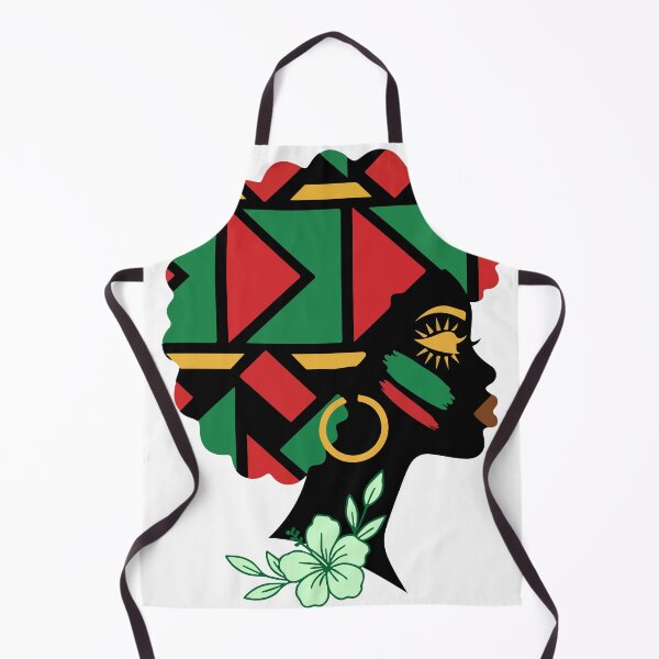 Item preview, Silhouette of an Afro Woman – Modern Pan-African Art | Illustration of Black Culture & Pride designed and sold by byafrilaence.