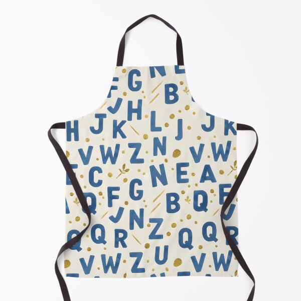 Item preview, Ocean Blue Watercolor Hearts-Elegant Pattern with Gold Accents designed and sold by DraftNDreamShop.