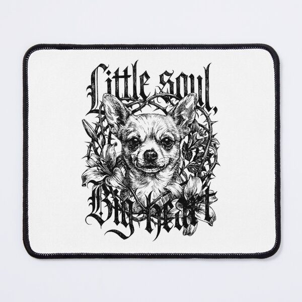 Item preview, Gothic Petal Guardian - Chihuahua Dog designed and sold by bapupa.