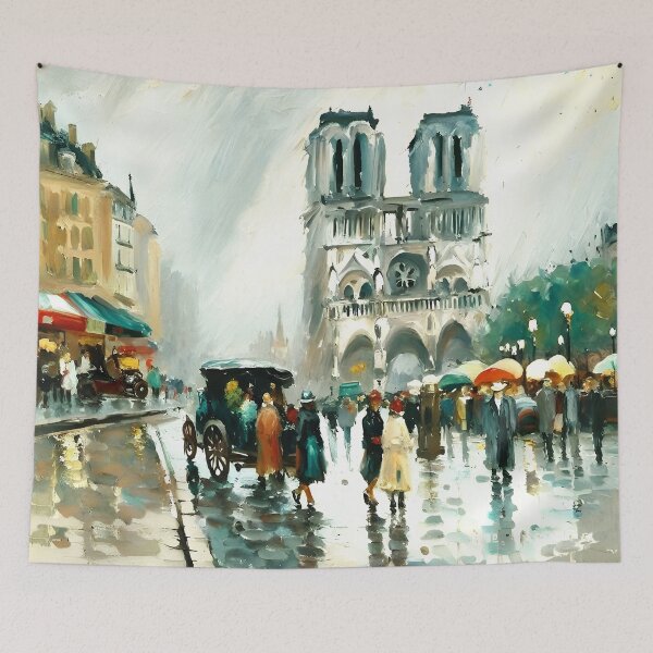Item preview, Notre-Dame in the Belle Époque - 09 designed and sold by artdesignsnow.
