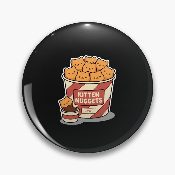 Item preview, Kitten Nuggets Food Pun Cat Lover Gift Cute Box of Cats Chicken Nuggets  designed and sold by alenaz.