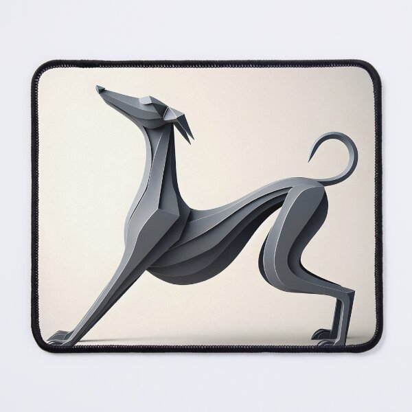 Item preview, Italian Greyhound Wall Art – Morning Stretch Iggy, Minimalist Yoga Dog Illustration, Sighthound Lover Gift designed and sold by purrsoul.
