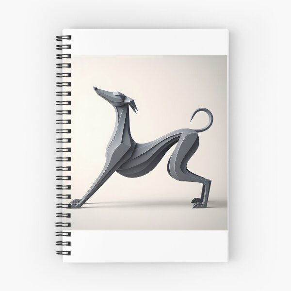 Artikelvorschau, Italienisches Windspiel – Wandbild „Iggy beim Morgendehnung“, minimalistische Yoga-Hundeillustration, Geschenkidee für Windhundliebhaber entworfen und verkauft von purrsoul.