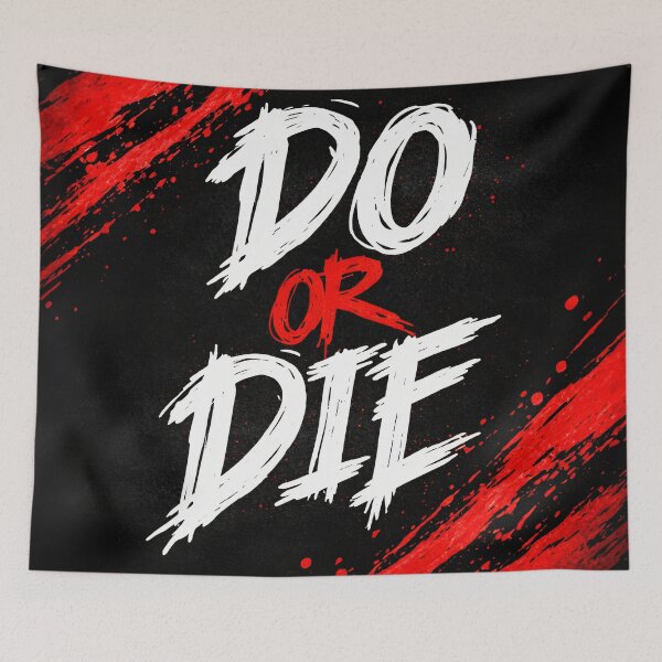 Item preview, Do or Die designed and sold by Kaleidoscope Print.