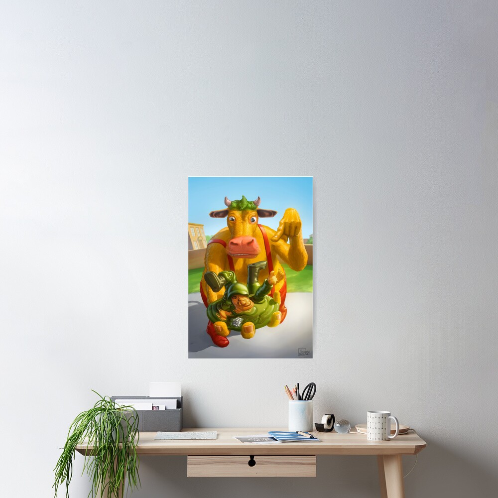 Heffer with G.I. Jimbo Poster