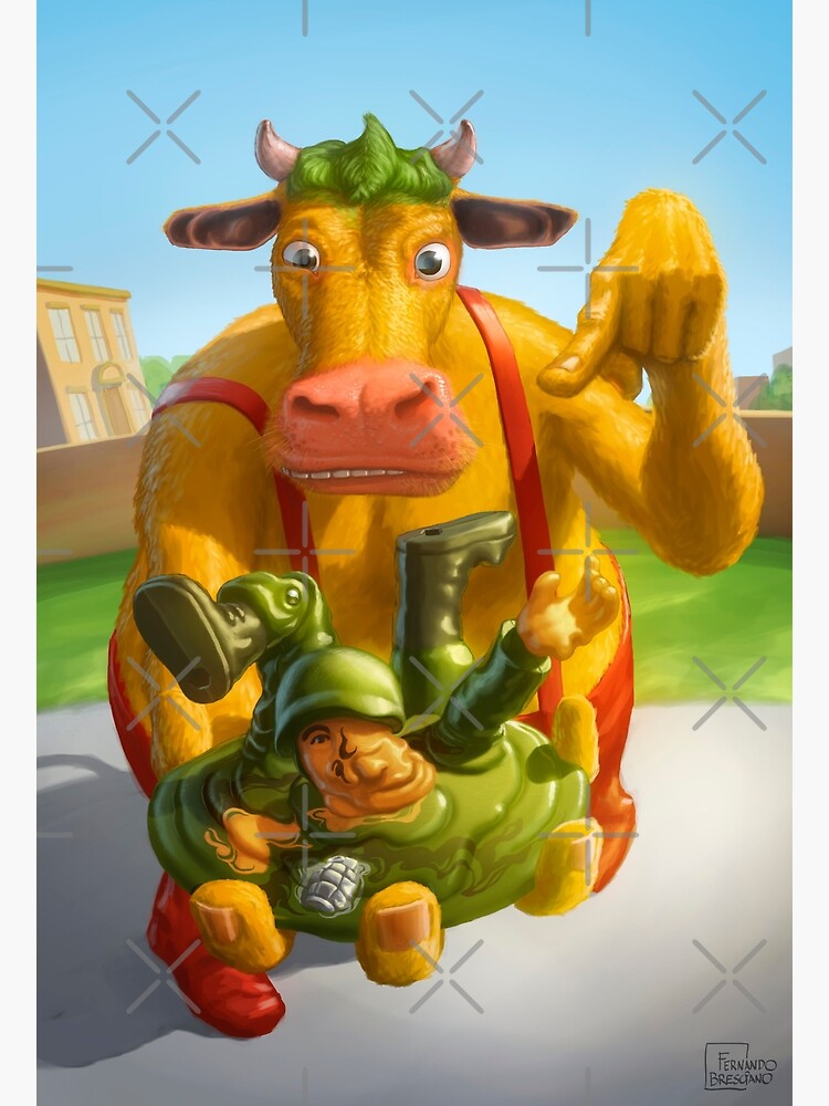Heffer with G.I. Jimbo by fbresciano