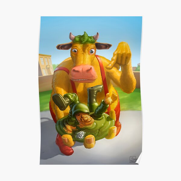Heffer with G.I. Jimbo Poster