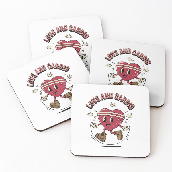 Item preview, Love And Cardio Funny Gym Valentine designed and sold by AdyKurniawan.