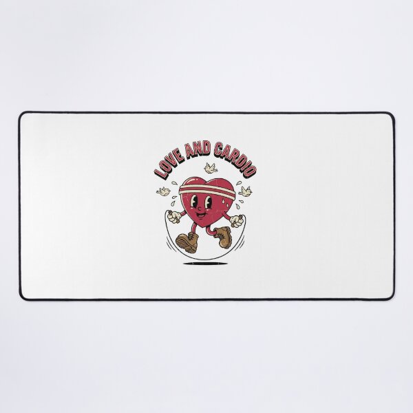 Item preview, Love And Cardio Funny Gym Valentine designed and sold by AdyKurniawan.