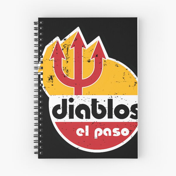 Artikelvorschau, El Paso Diablos verstorbener Vintage-Baseball entworfen und verkauft von SamuelHein.