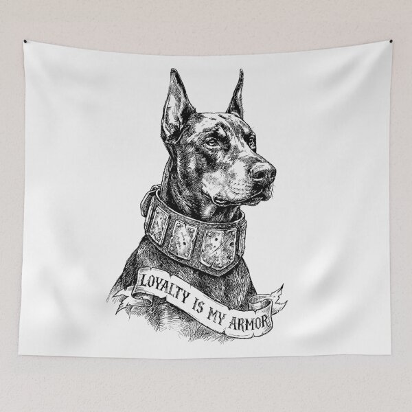 Item preview, The Armored Protector - Doberman Pinscher Dog designed and sold by bapupa.