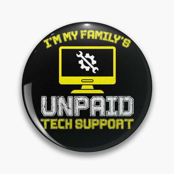 Item preview, I'm My Family's Unpaid Tech Support Funny Technical Support, Tech Nerd designed and sold by herbwaters.