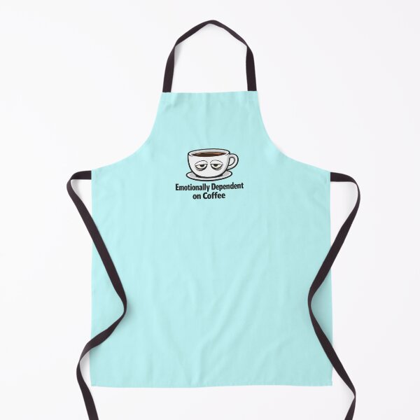 Item preview, Emotionally Dependent on Coffee Funny Design – Coffee Lover Humor Quote designed and sold by MirAgency.