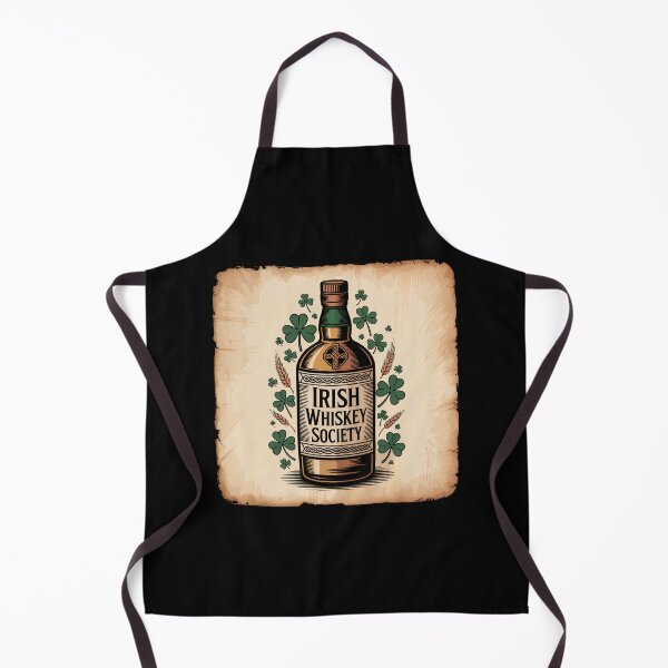 Item preview, Irish Drinking Society Whiskey Bottle Illustration  designed and sold by Blok45.