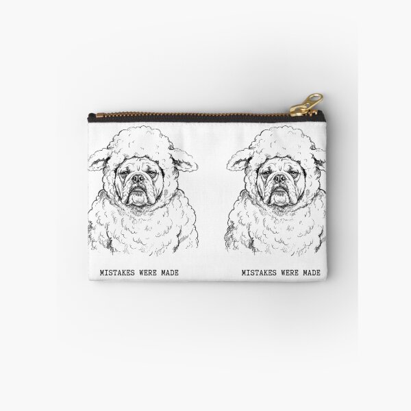 Item preview, The Fluff-Wrapped Grump - English Bulldog Dog designed and sold by bapupa.