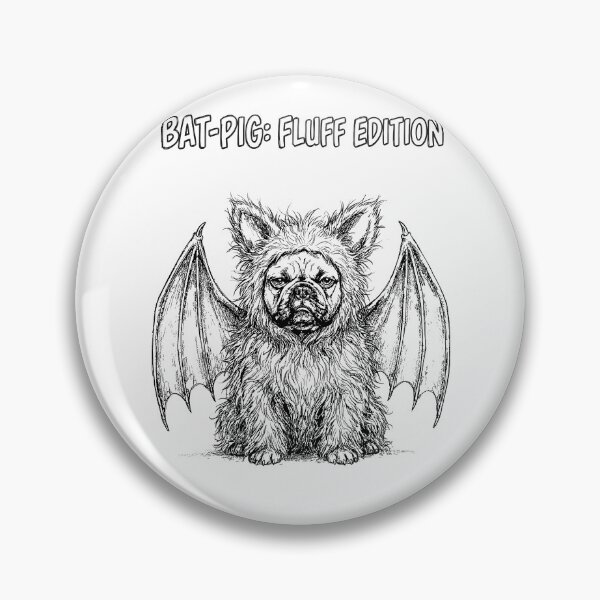 Item preview, The Bat-Pig's New Groove - French Bulldog Dog designed and sold by bapupa.