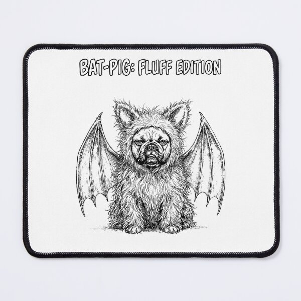 Item preview, The Bat-Pig's New Groove - French Bulldog Dog designed and sold by bapupa.