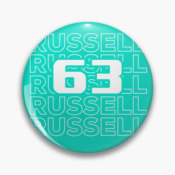 Item preview, George Russell 63 designed and sold by PatternDesign01.