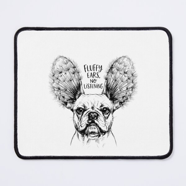 Item preview, The Fluff-Ear Phenomenon - French Bulldog Dog designed and sold by bapupa.
