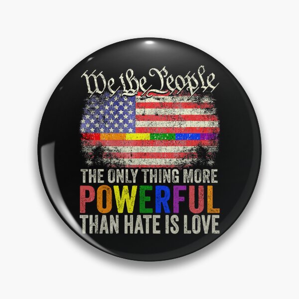 Item preview, The only Thing More Powerful Than Hate is Love designed and sold by MackenzieBin.