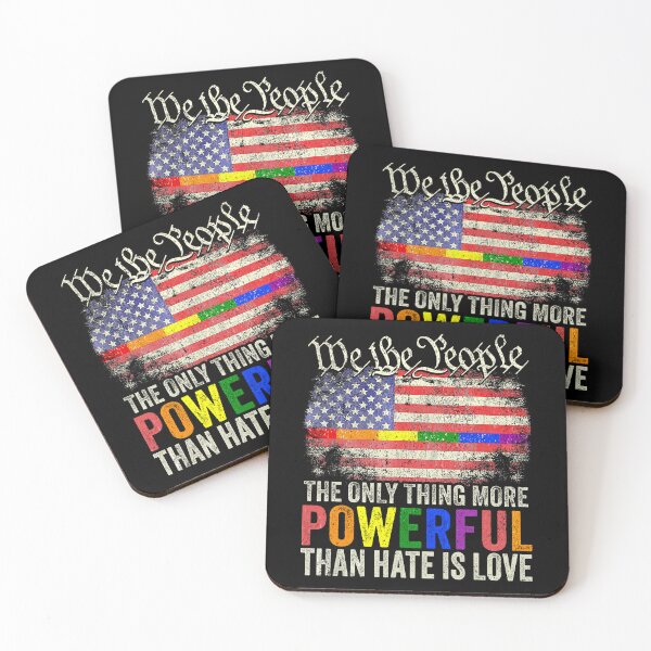Item preview, The only Thing More Powerful Than Hate is Love designed and sold by MackenzieBin.