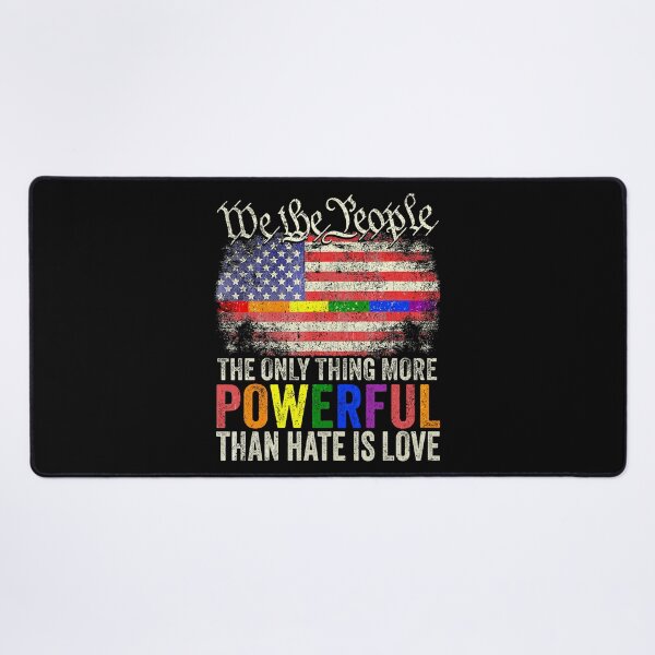 Item preview, The only Thing More Powerful Than Hate is Love designed and sold by MackenzieBin.