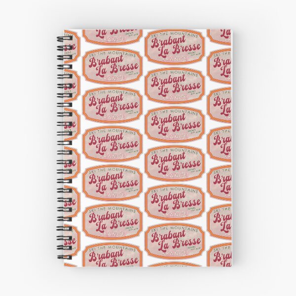 Item preview, Brabant – La Bresse, France, Vosges, Ski, textured skiing badge designed and sold by Wanderful-roads.