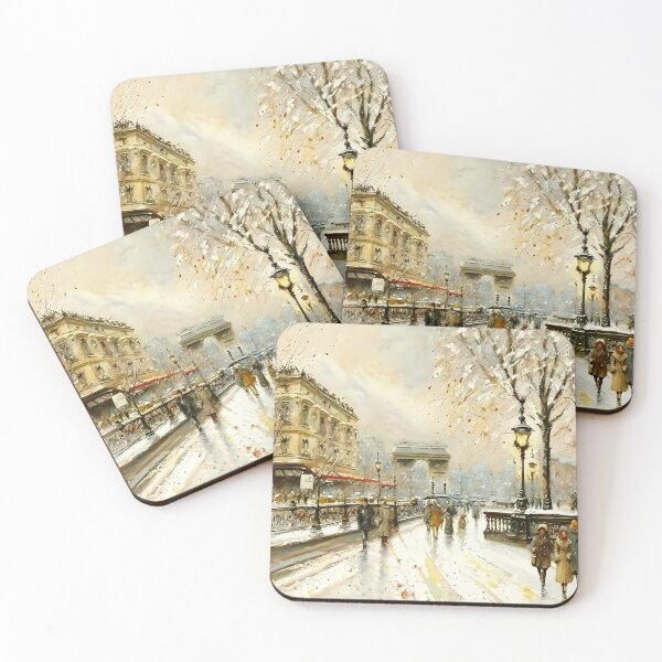 Item preview, Le Louvre and the Passerelle des Arts in the Belle Époque - 03 designed and sold by artdesignsnow.