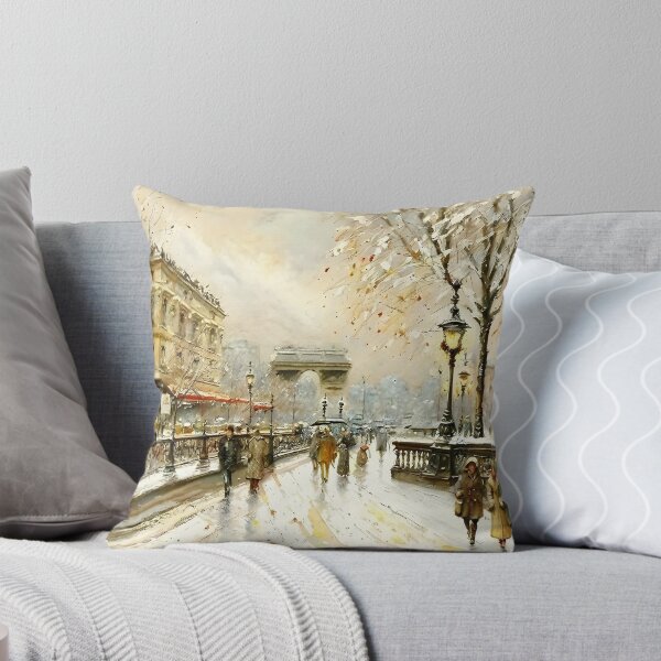 Item preview, Le Louvre and the Passerelle des Arts in the Belle Époque - 03 designed and sold by artdesignsnow.