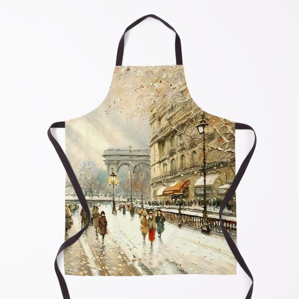 Item preview, Le Louvre and the Passerelle des Arts in the Belle Époque - 02 designed and sold by artdesignsnow.