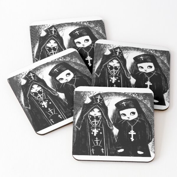 Item preview, Cats in Monastic Robes designed and sold by Adronia.