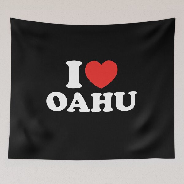 Item preview, I Love Oahu designed and sold by shitpostee.