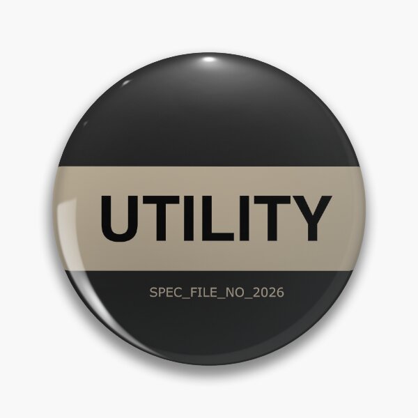 Item preview, Utility Coded Techwear Label Design designed and sold by Mikidesign1988.