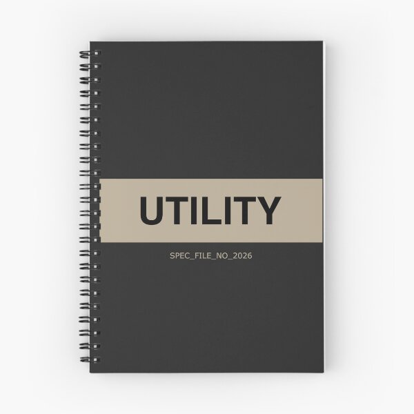 Item preview, Utility Coded Techwear Label Design designed and sold by Mikidesign1988.