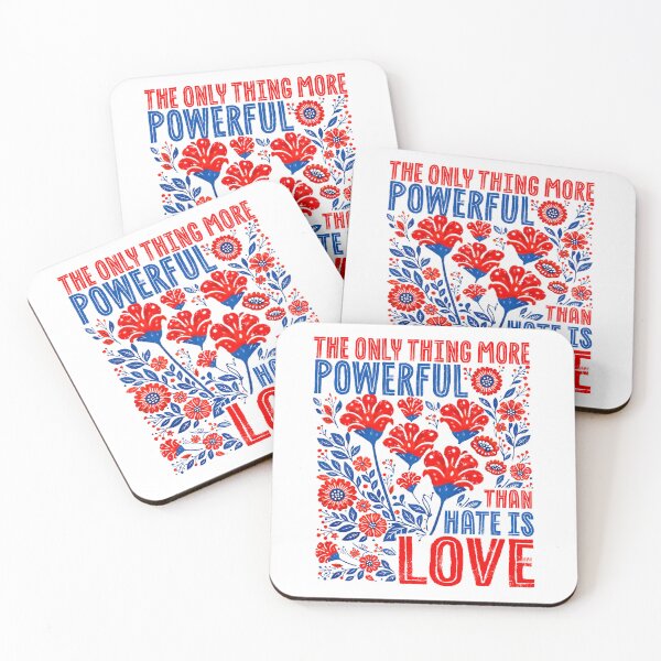 Item preview, The only Thing More Powerful Than Hate is Love designed and sold by MackenzieBin.
