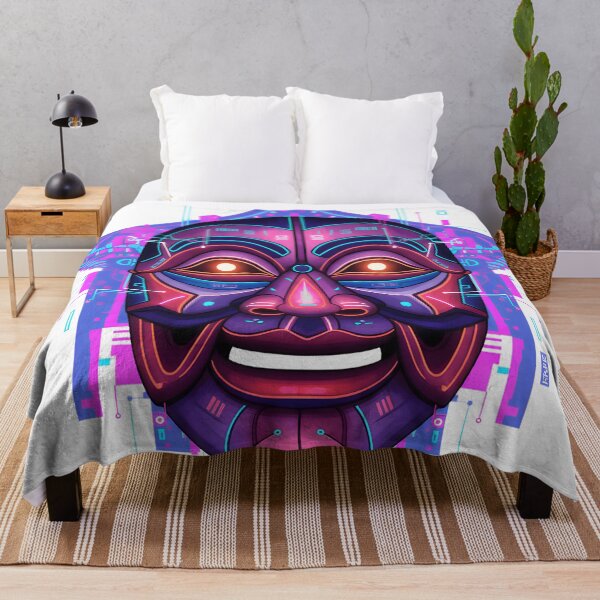 Item preview, Cyberpunk korea Mask Hahoe: The Digital Persona designed and sold by kkookshop.