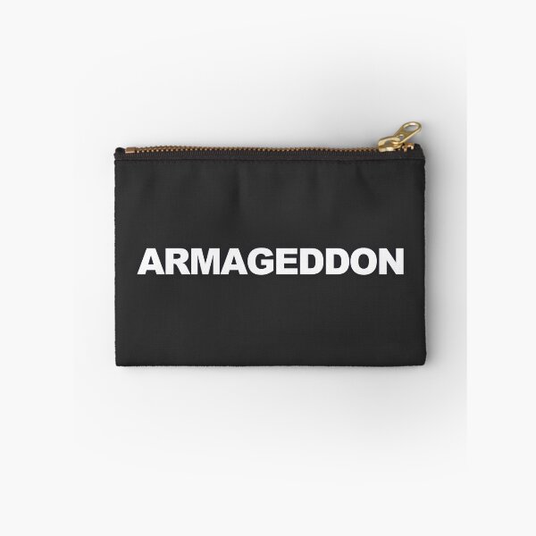 Item preview, ARMAGEDDON — White Minimal Bold Type Statement designed and sold by WORDPAUSE.