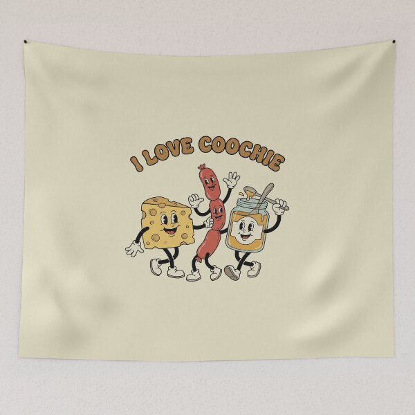 Item preview, I Love Charcuterie Funny Misspelling - Retro 30s Food Cartoon designed and sold by AdyKurniawan.
