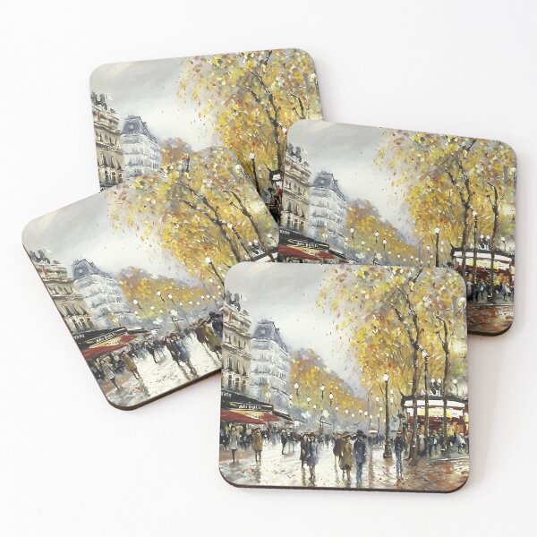 Artikelvorschau, Le Boulevard, Paris in der Belle Époque - 01 entworfen und verkauft von artdesignsnow.
