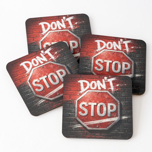 Item preview, Don’t Stop designed and sold by Kaleidoscope Print.