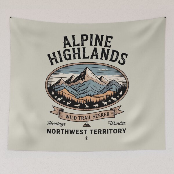 Item preview, vintage travel badge - retro souvenir patch - outdoor adventure - nature aesthetic - mountain scene - alpine vibes - desert adventure - coastal vibes - road trip – wanderlust - hiking lifestyle designed and sold by JansenGS.